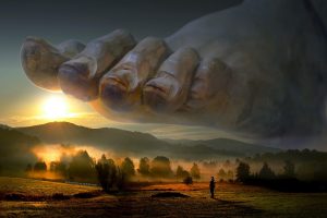 完美世界小说封面，辰东著，史诗级神话玄幻作品